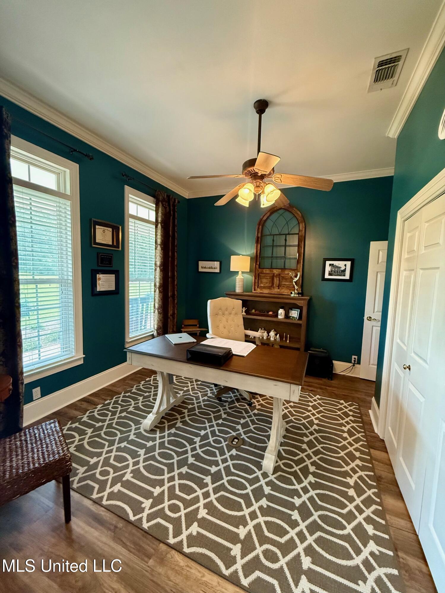 8289 Ridgewood Road Kiln, MS 39556 - Photo 35 of 66 Bedroom 4/Office View 2