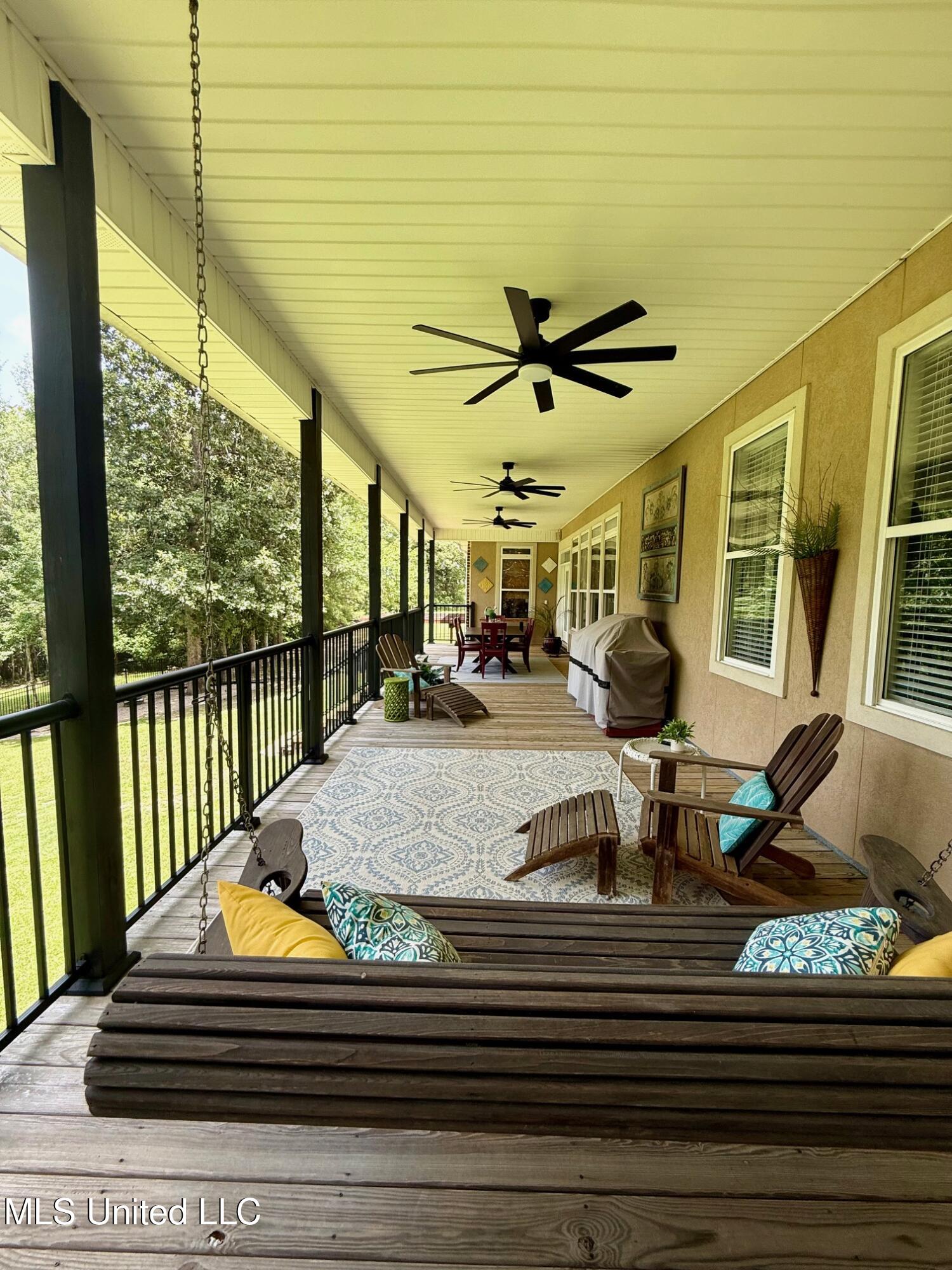 8289 Ridgewood Road Kiln, MS 39556 - Photo 54 of 66 Back Porch View 3