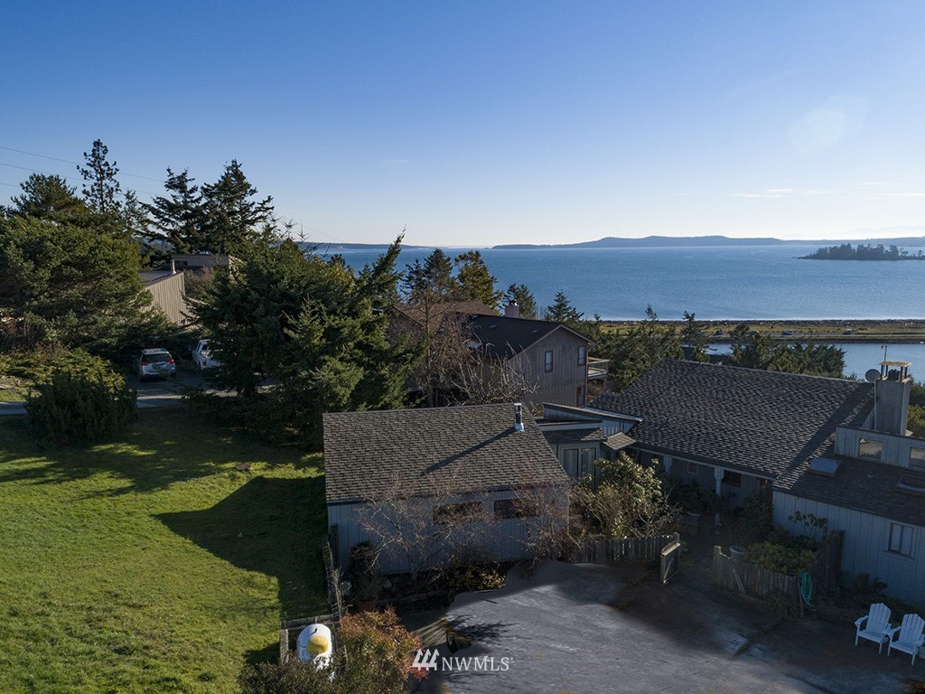 164 Pelican Way Friday Harbor, WA 98250 - Photo 4 of 13 an aerial view of a house with a garden