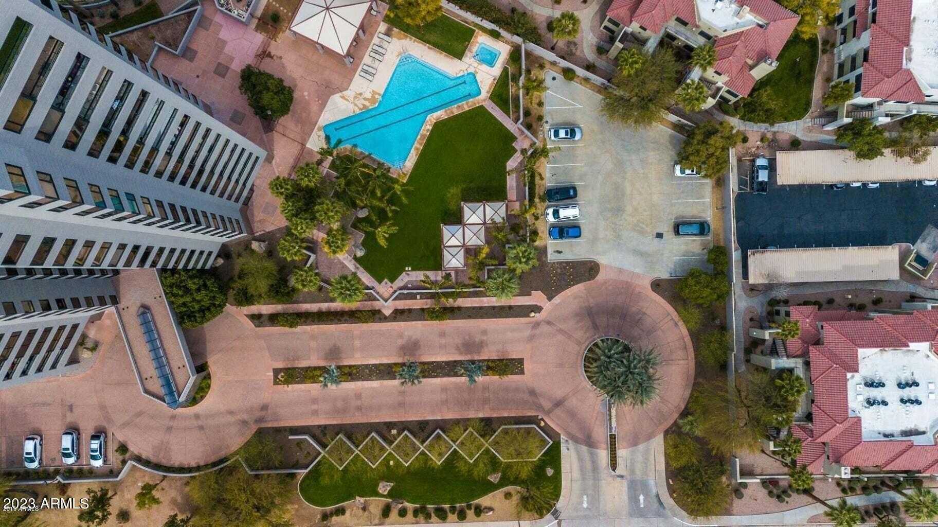 1040 East Osborn Road, Unit 1503 Phoenix, AZ 85014 - Photo 7 of 52 Ariel View