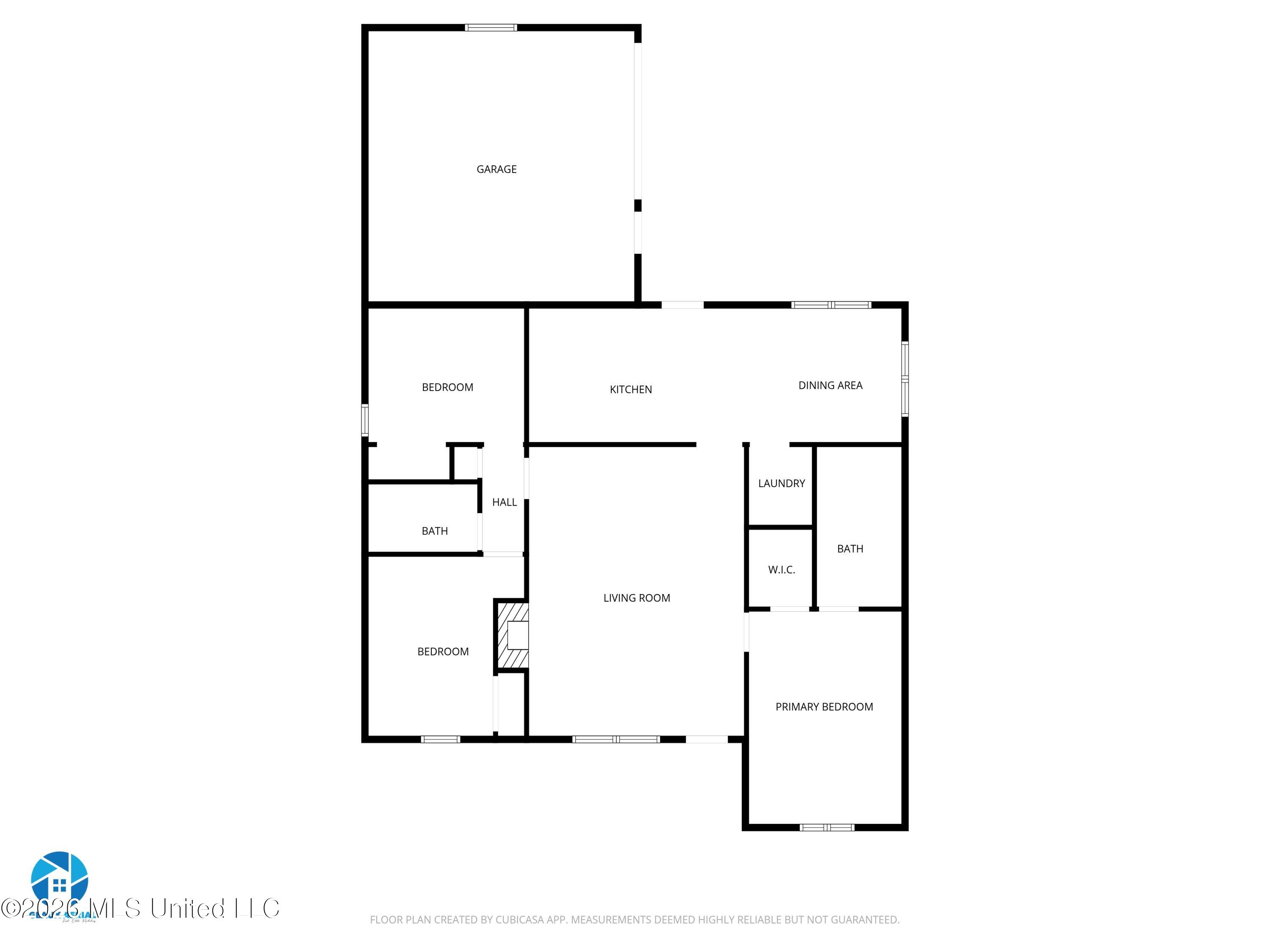 10757 Linohau Way Diamondhead, MS 39525 - Photo 23 of 23 2D Floor Plan for 10757 Linohau Way