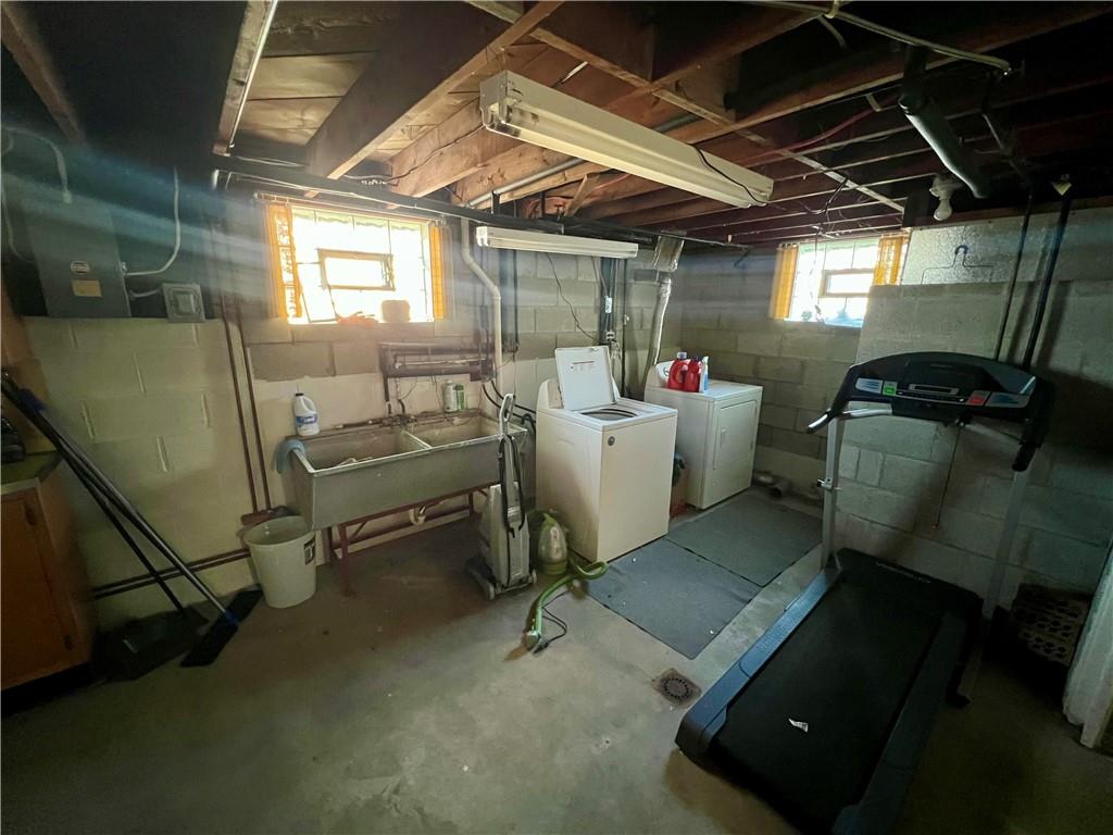 142 Alexander Avenue Strabane, PA 15363 - Photo 25 of 25 a view of a room with gym equipment