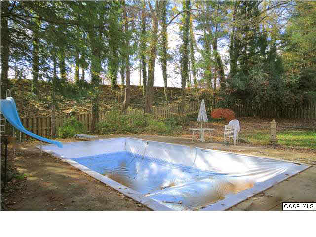 1430 Grove Road Charlottesville, VA 22901 - Photo 26 of 27 Pool with slide just needs new liner to be ready for summer fun.