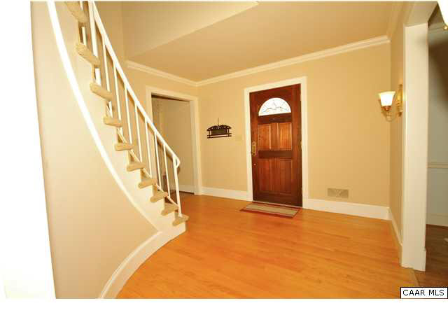 1430 Grove Road Charlottesville, VA 22901 - Photo 3 of 27 Gracious entry foyer with curved staircase.