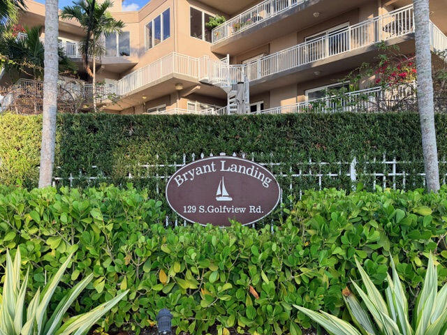 129 South Golfview Road, Unit 6 Lake Worth Beach, FL 33460 - Photo 34 of 52 Bryant Landing Sign