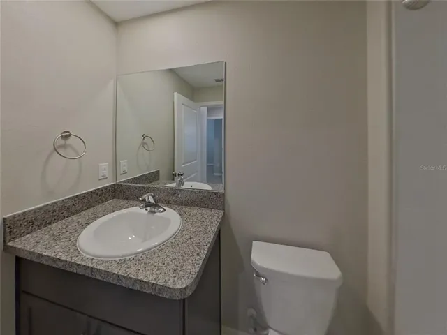 a close view of a bathtub in bathroom