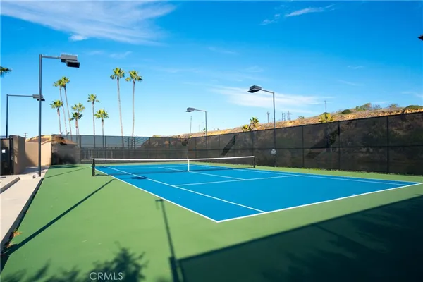 a view of a tennis court