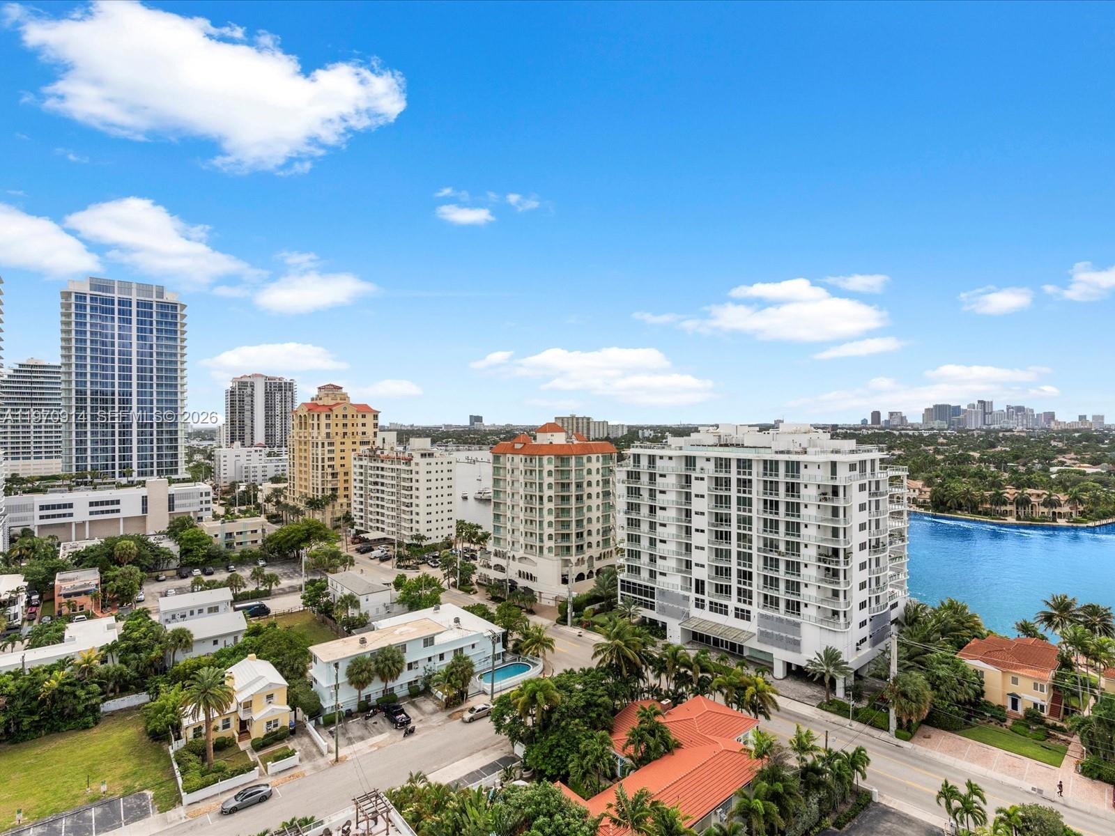 336 North Birch Road, Unit PH Fort Lauderdale, FL 33304 - Photo 55 of 68 a view of a city with tall buildings