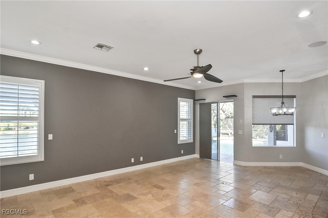 11066 Seminole Palm Way Fort Myers, FL 33966 - Photo 15 of 46 a view of an empty room with a window