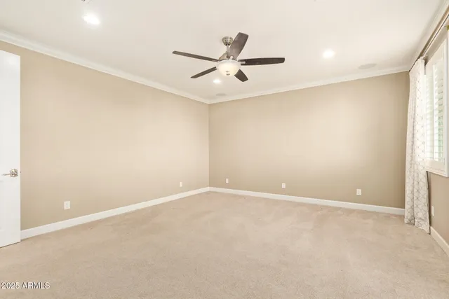 a spacious bathroom with a granite countertop tub sink and mirror