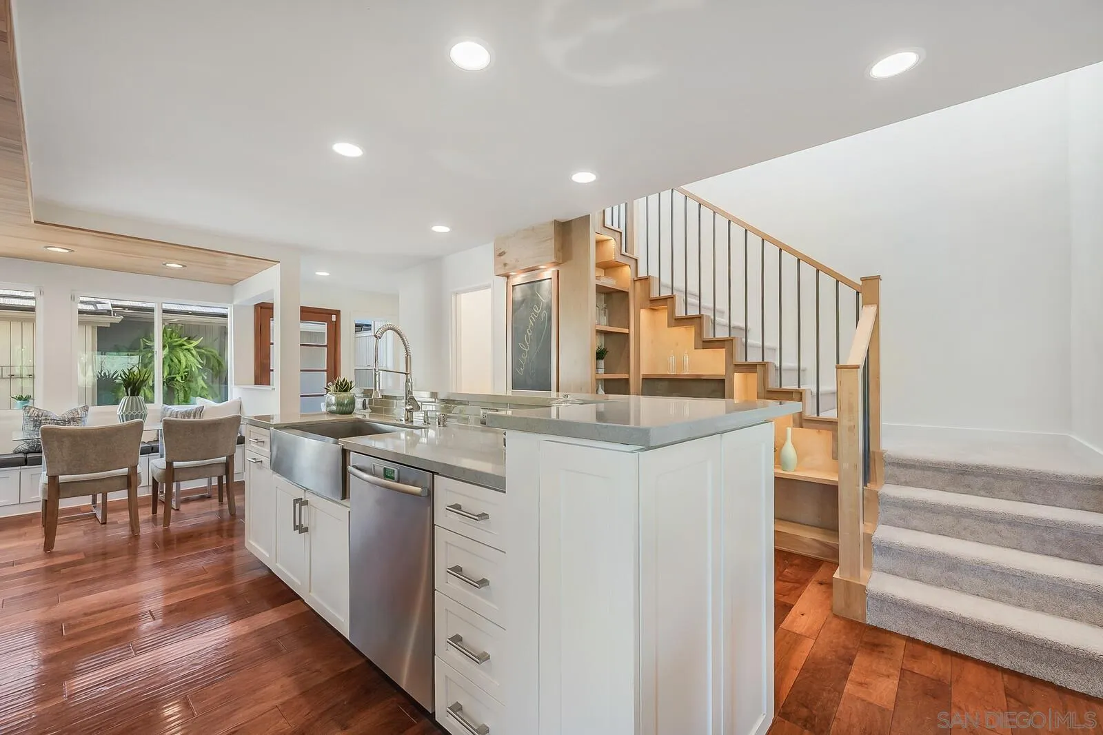 3040 Via De Caballo Encinitas, CA 92024 - Photo 9 of 39 a kitchen with sink and cabinets