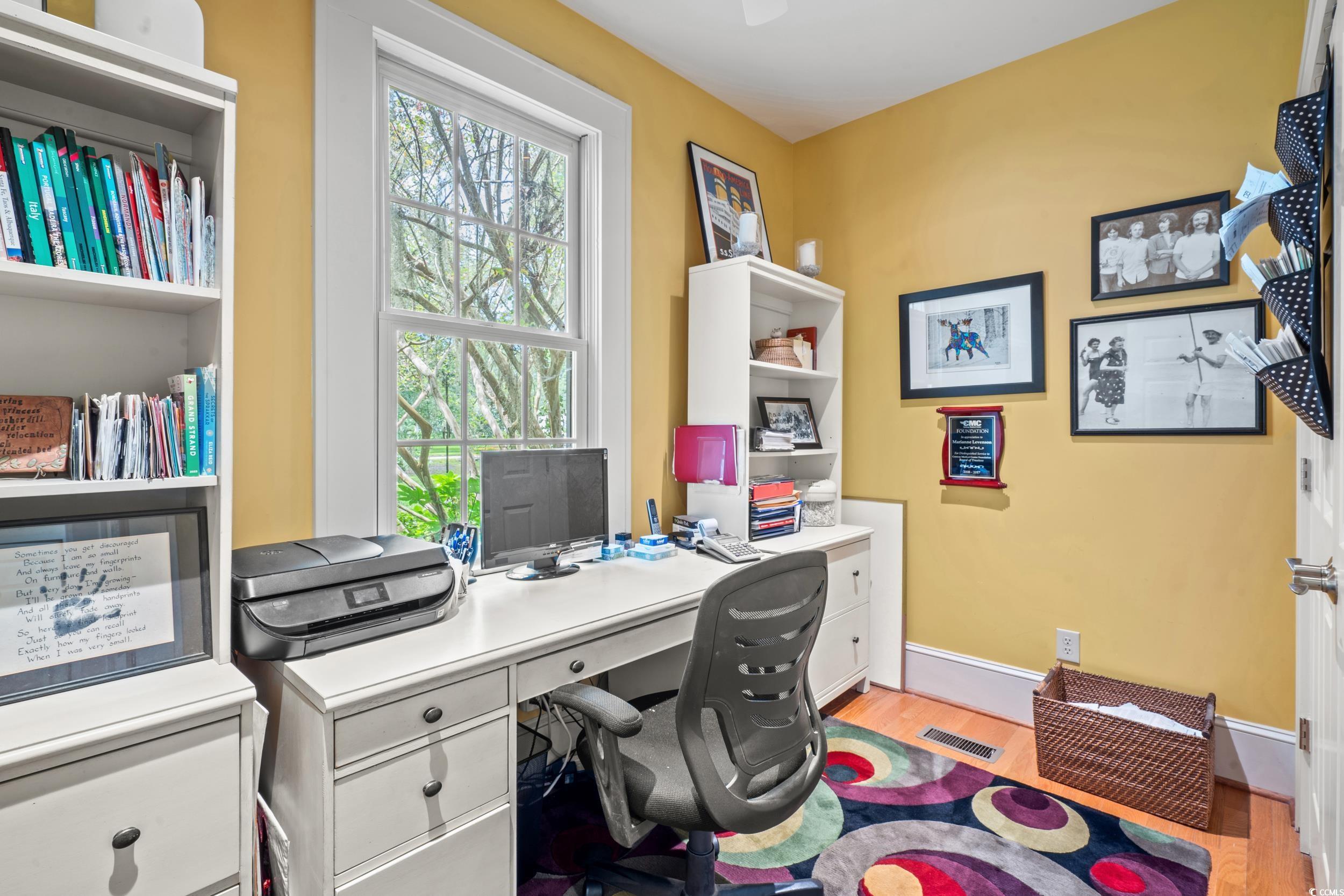 700 Lakeside Drive Conway, SC 29526 - Photo 17 of 40 Home office with light wood-style flooring