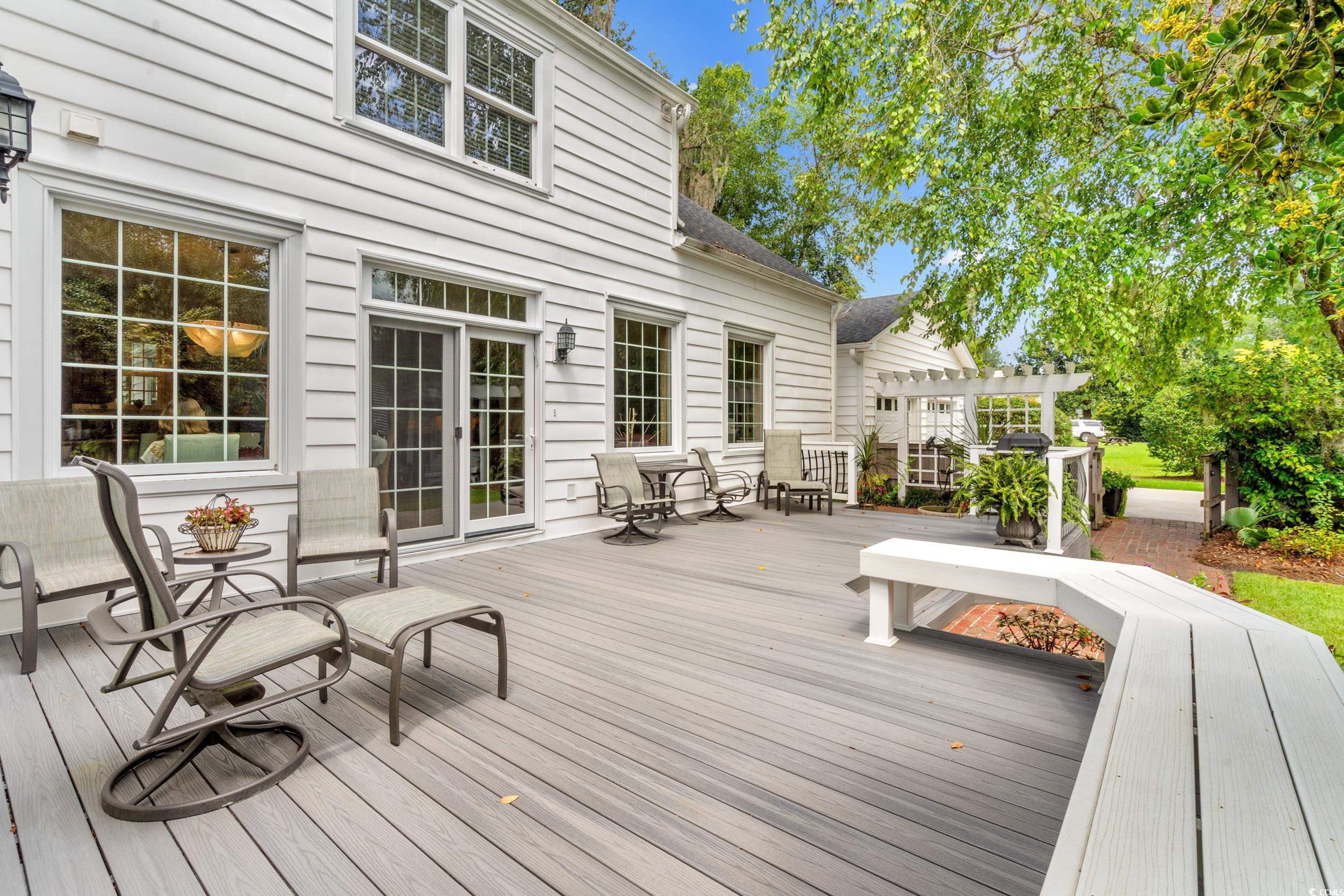700 Lakeside Drive Conway, SC 29526 - Photo 29 of 40 View of wooden deck