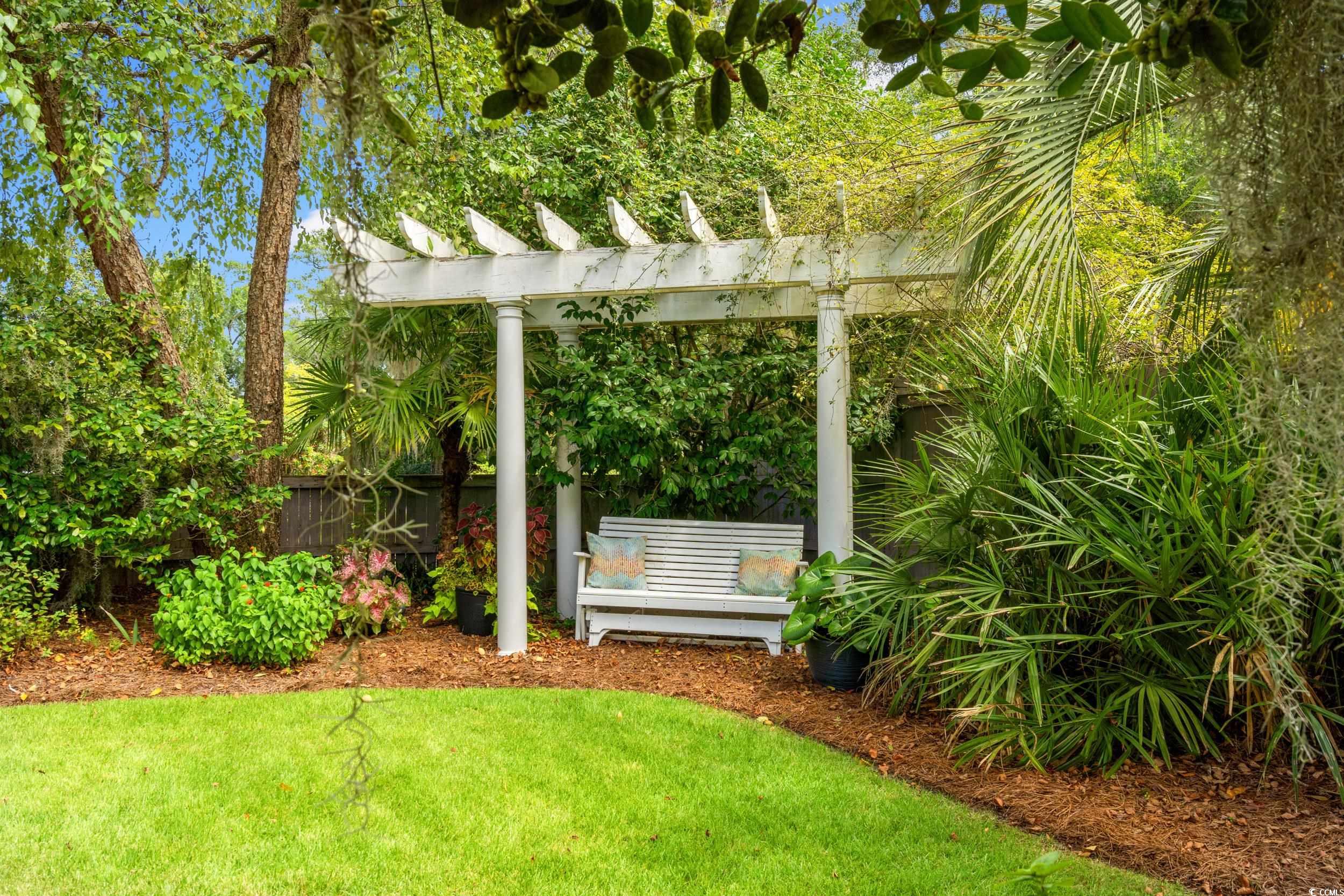 700 Lakeside Drive Conway, SC 29526 - Photo 31 of 40 View of yard featuring a pergola