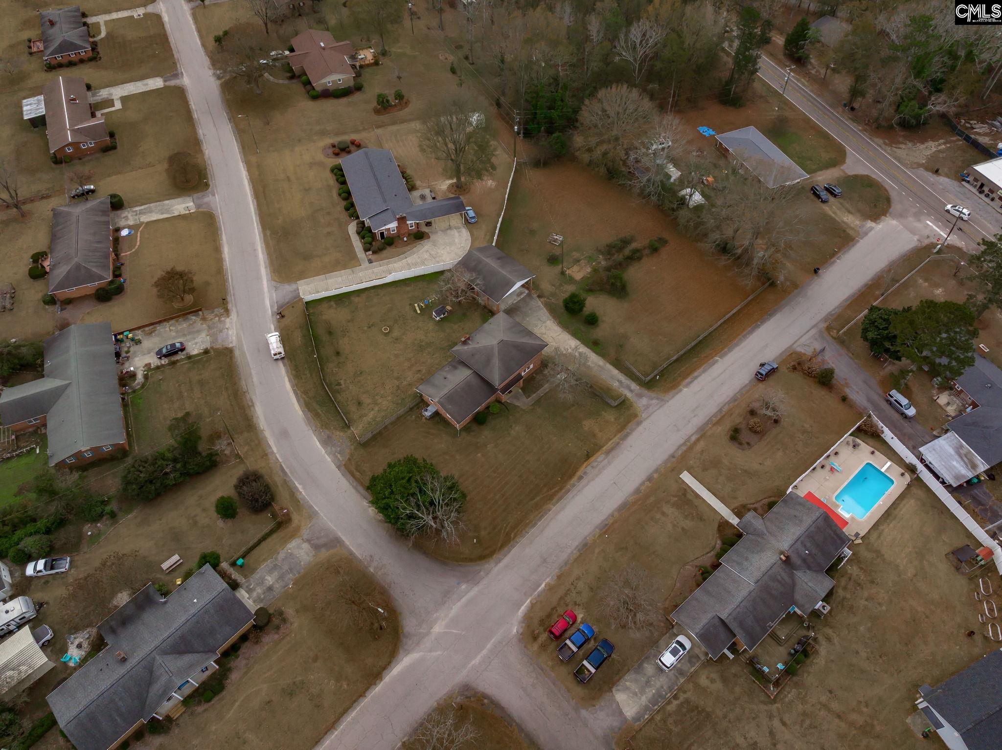 560 Edisto Street Batesburg, SC 29006 - Photo 43 of 49 an aerial view of a house with a yard