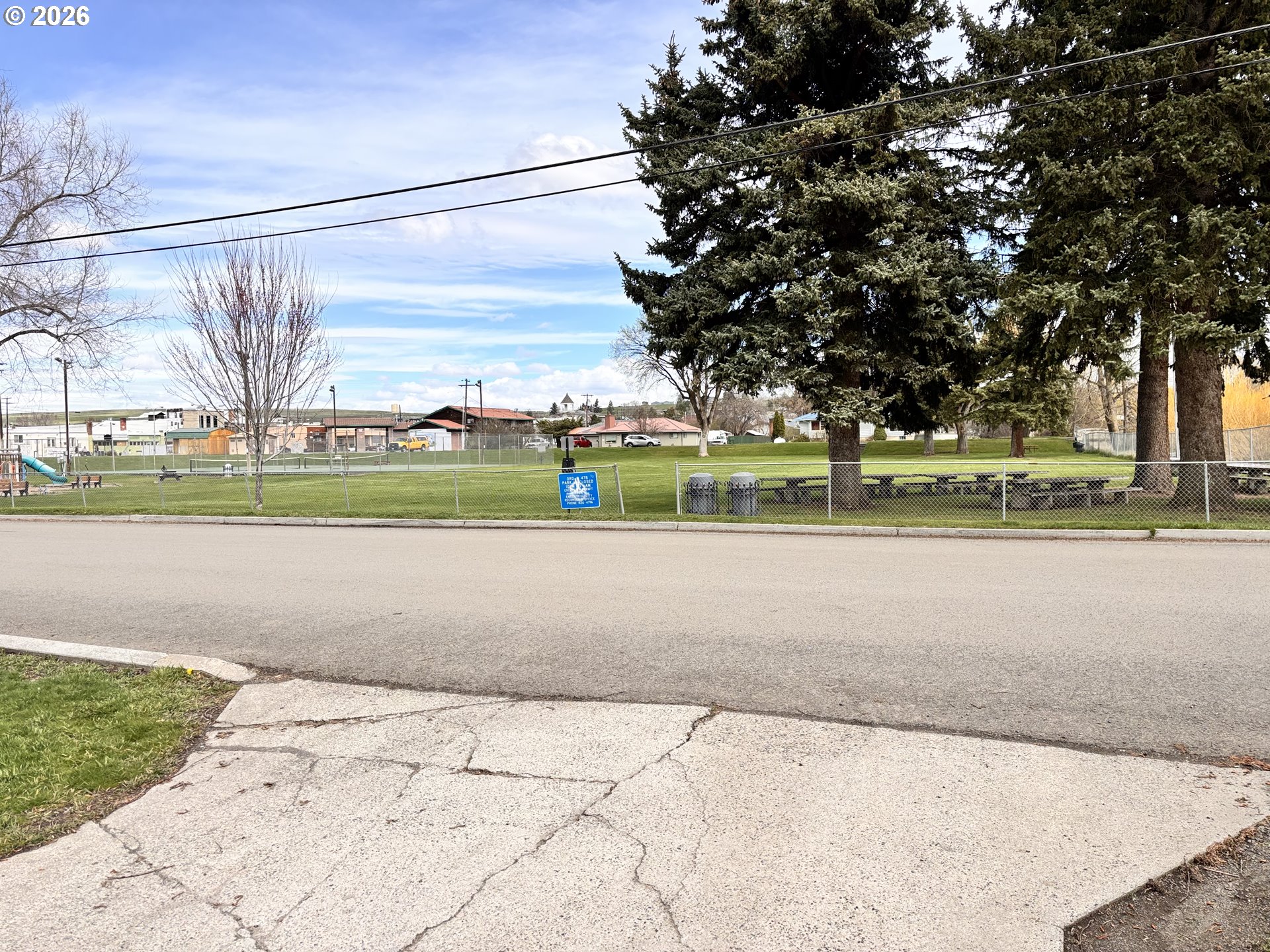 302 Southwest Depot Street Enterprise, OR 97828 - Photo 20 of 22 a view of a big yard next to a road