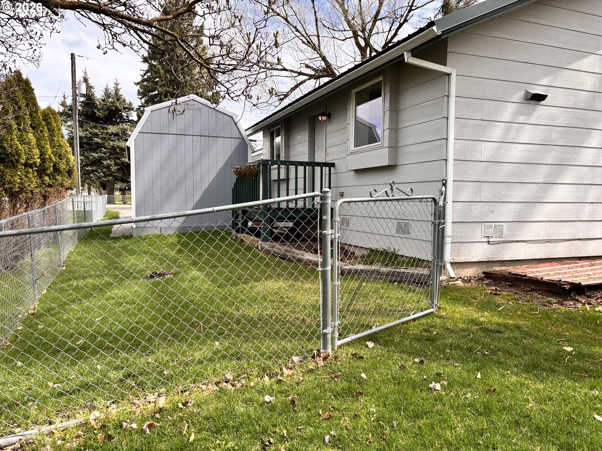 302 Southwest Depot Street Enterprise, OR 97828 - Photo 2 of 22 a backyard of a house