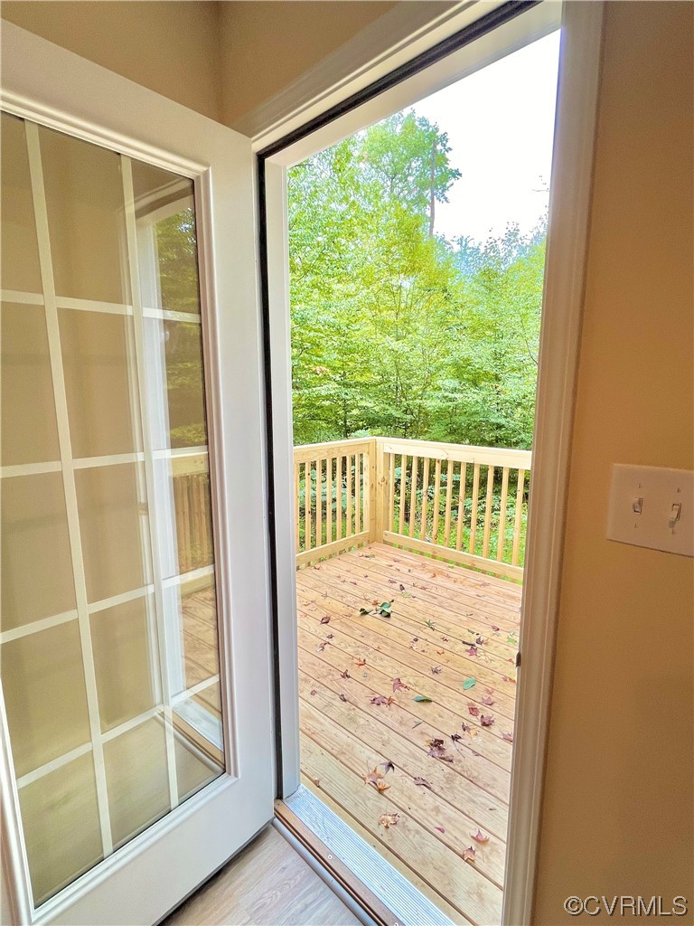 6626 Jackson Road Quinton, VA 23141 - Photo 17 of 40 The French door to the deck makes getting things f