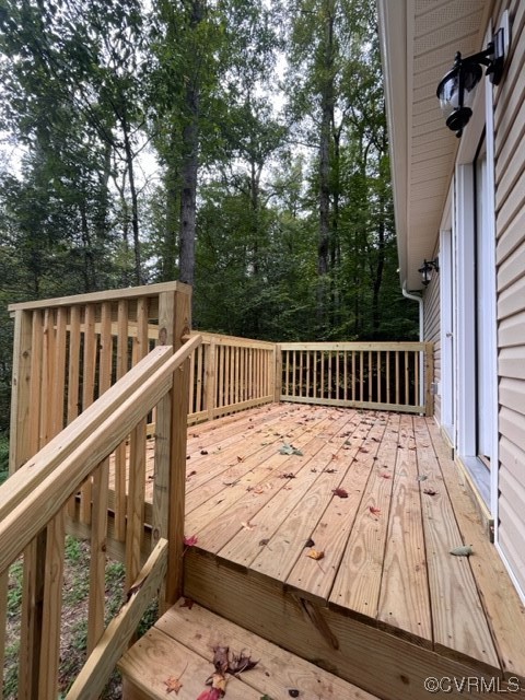 6626 Jackson Road Quinton, VA 23141 - Photo 28 of 40 The back deck has space to grill and eat outside.