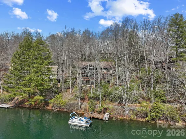 a view of lake with outdoor space