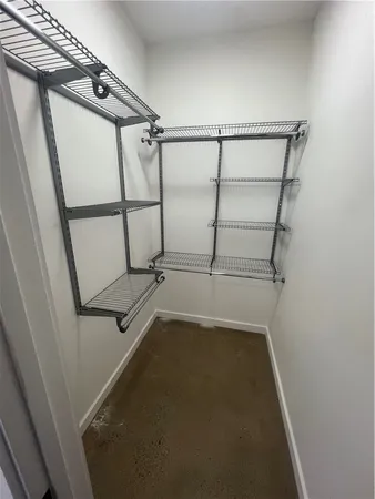 a view of walk in closet