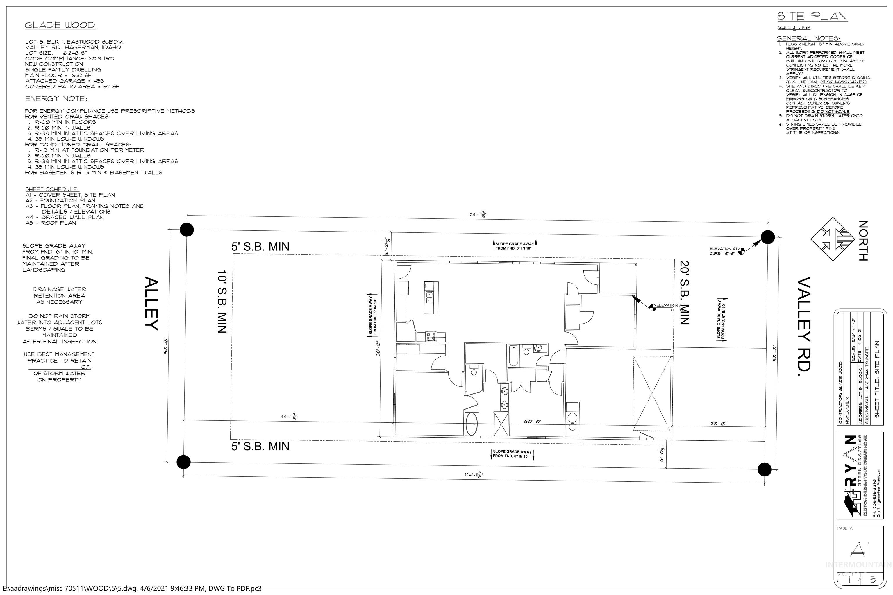 351 West Valley Road Hagerman, ID 83332 - Photo 2 of 4 View of room layout