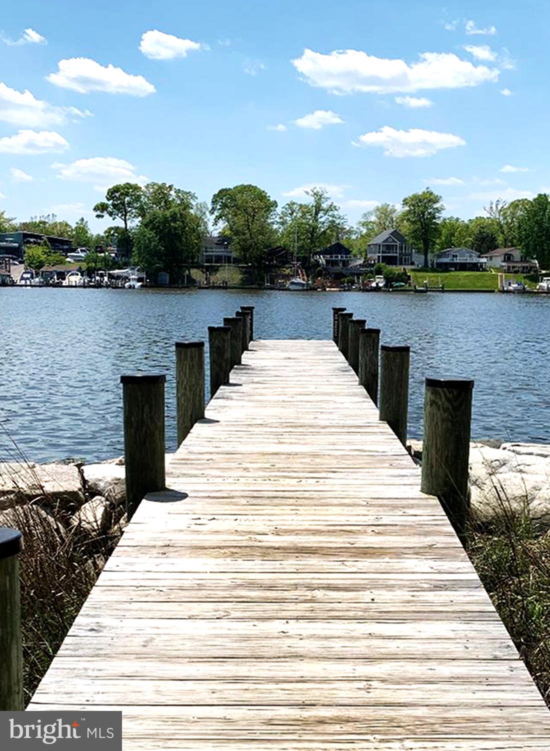 458 Riverside Drive Pasadena, MD 21122 - Photo 31 of 35 Community Pier on Picturesque Cockey Creek