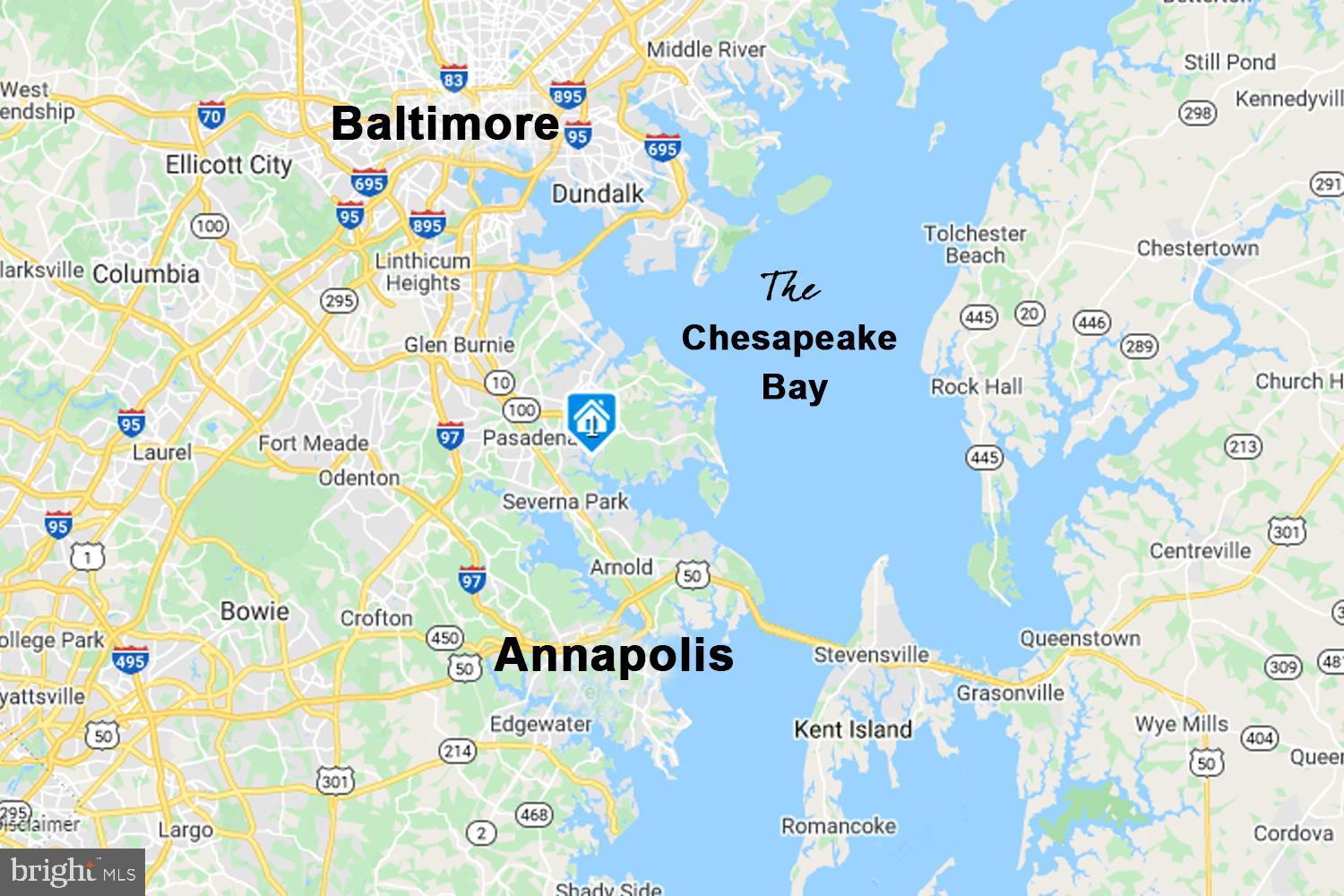 458 Riverside Drive Pasadena, MD 21122 - Photo 32 of 35 Prime Location central to Annapolis/Baltimore