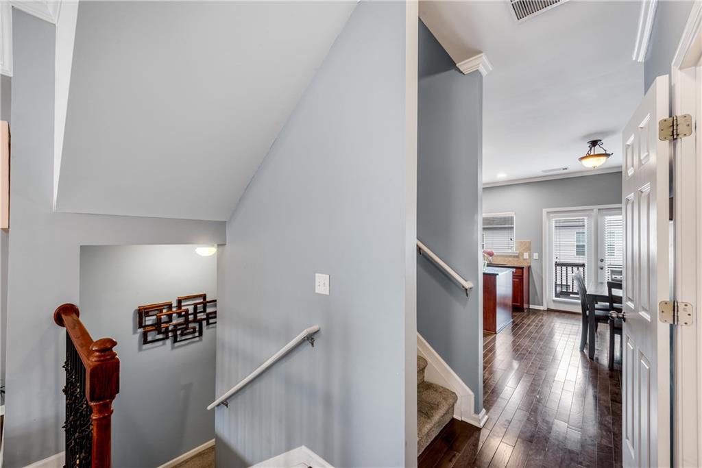 3039 Liberty Way Northwest Atlanta, GA 30318 - Photo 20 of 43 a view of a hallway with workspace