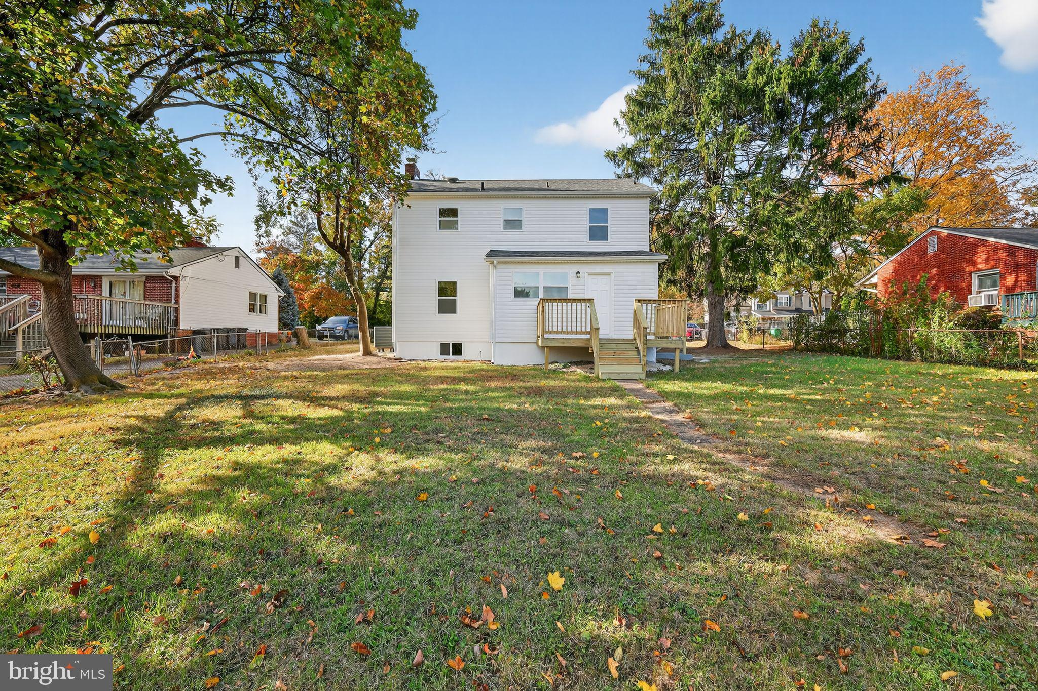 4508 Yates Road Beltsville, MD 20705 - Photo 24 of 25 a view of a house with a yard