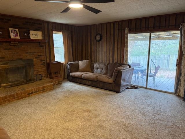110 Levoid Road Bolivar, TN 38008 - Photo 6 of 22 a living room with furniture and a fireplace