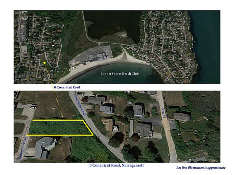 0 Conanicut Road Narragansett, RI 02882 - Photo 2 of 18 Aerial View.