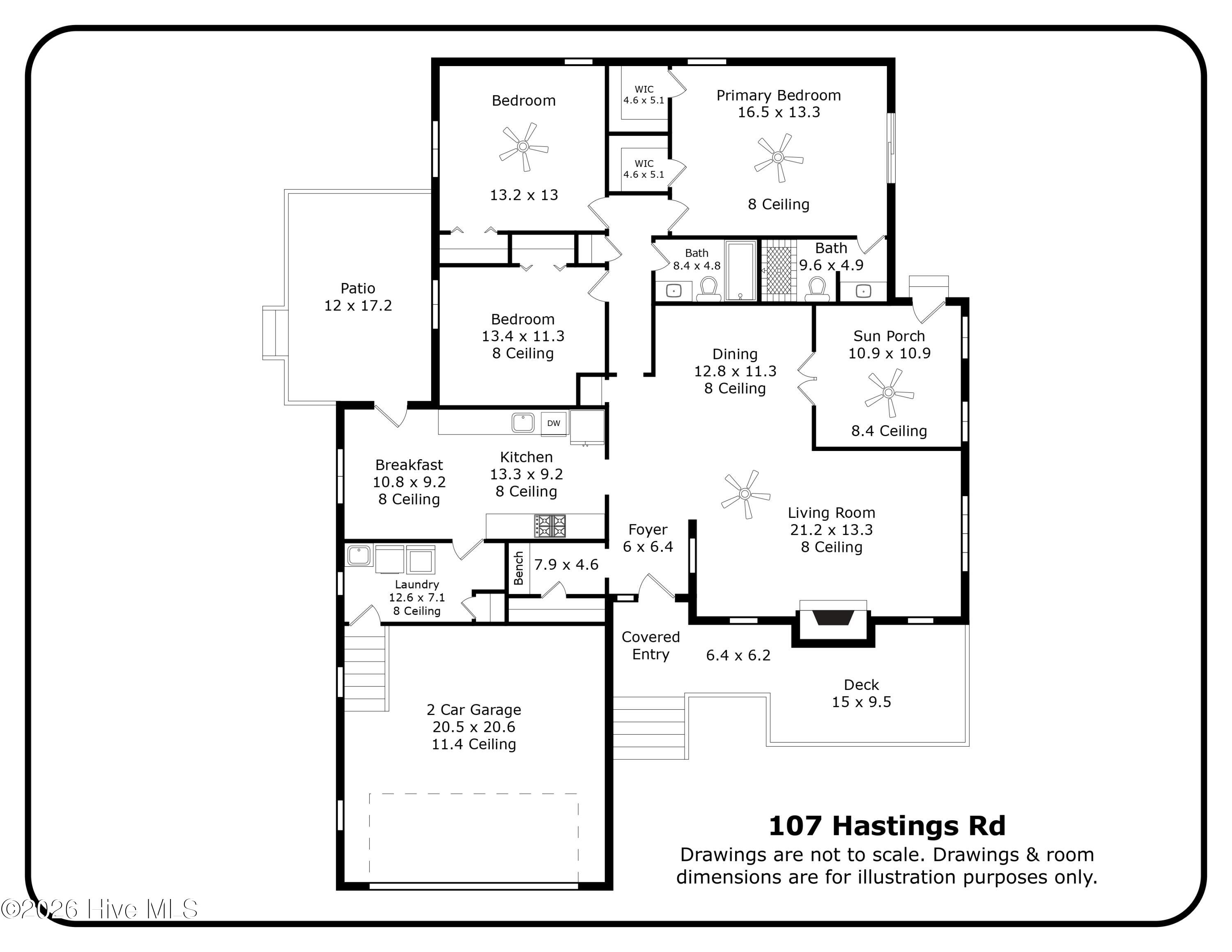 107 Hastings Road West End, NC 27376 - Photo 66 of 66 Floor Plan_107 Hastings Rd