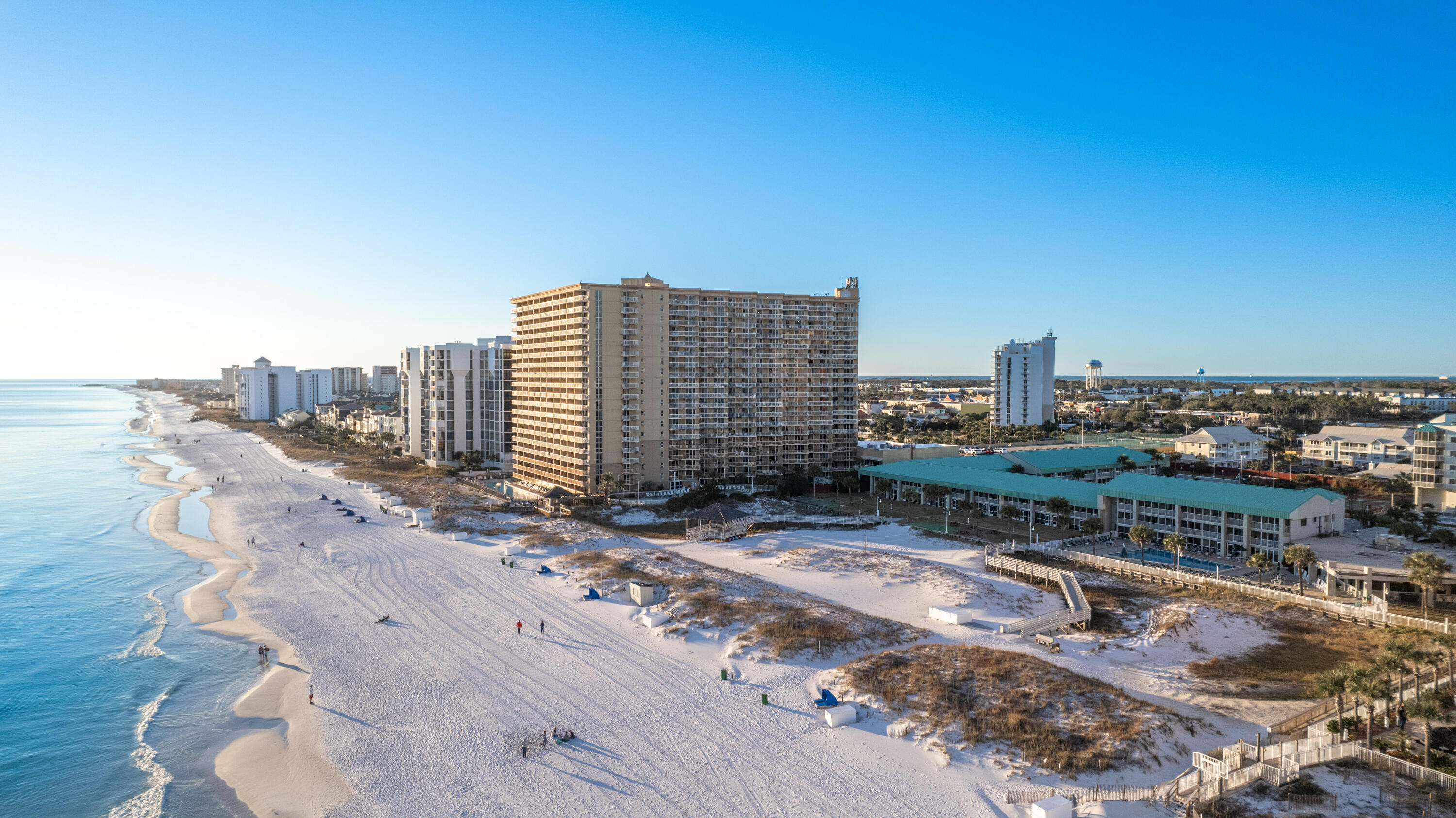 1006 E Highway, Unit 212 Destin, FL 32541 - Photo 47 of 52 a city view with tall buildings