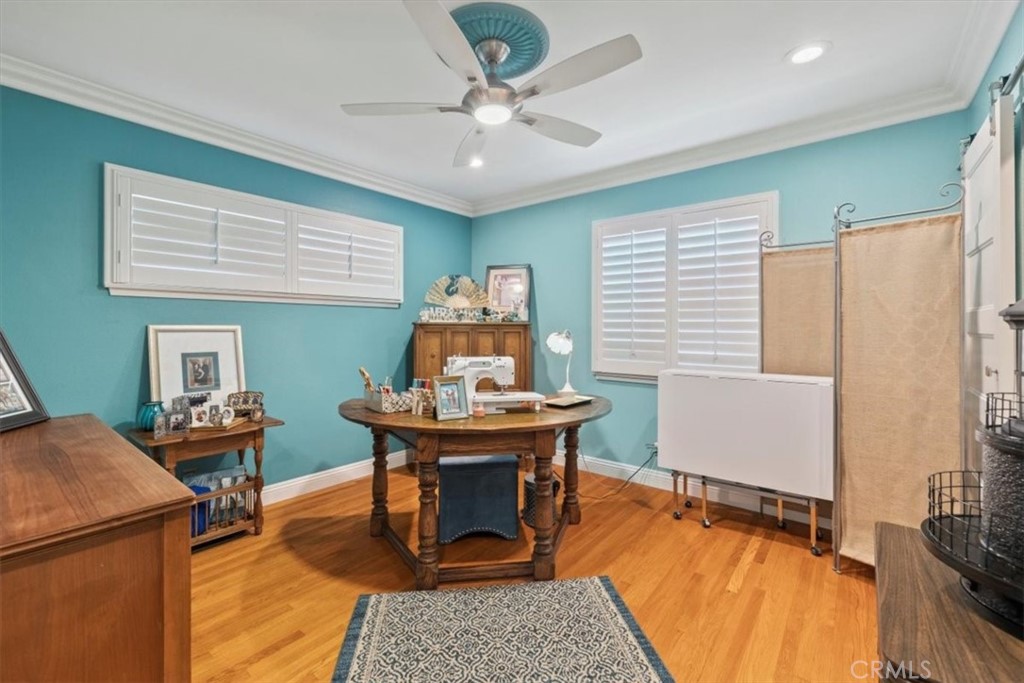 2065 Bronson Way Riverside, CA 92506 - Photo 33 of 75 a view of a workspace with furniture and a window