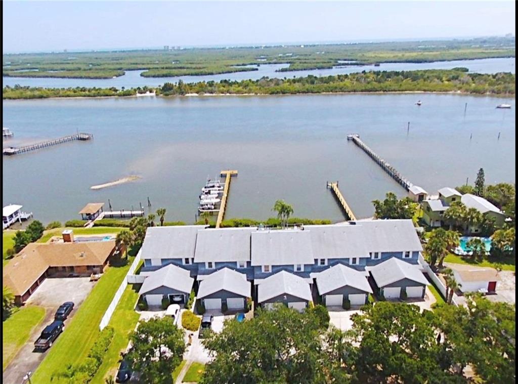 1909 South Riverside Drive, Unit 6 Edgewater, FL 32141 - Photo 1 of 1 Ariel of Windview looking East