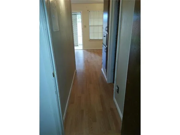 a view of a hallway