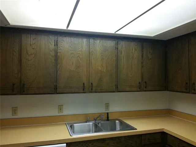 a close up of a sink