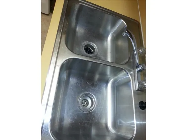 a close view of door in front of a door