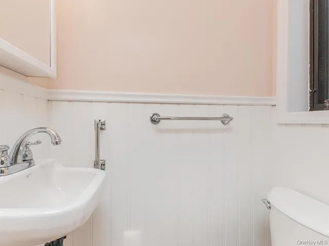 a bathroom with a sink