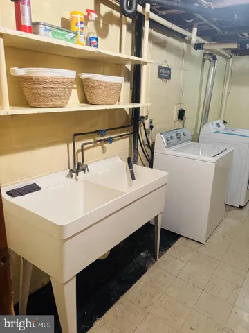 a room with storage and utility