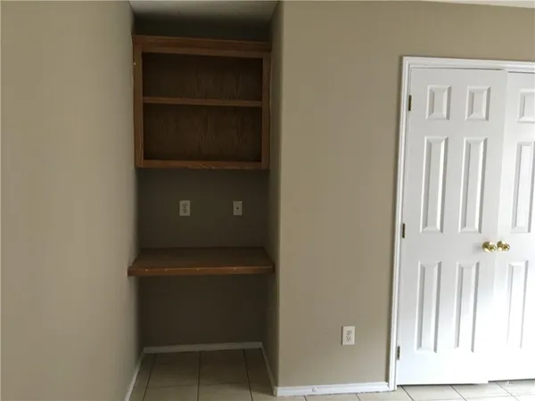a view of front door