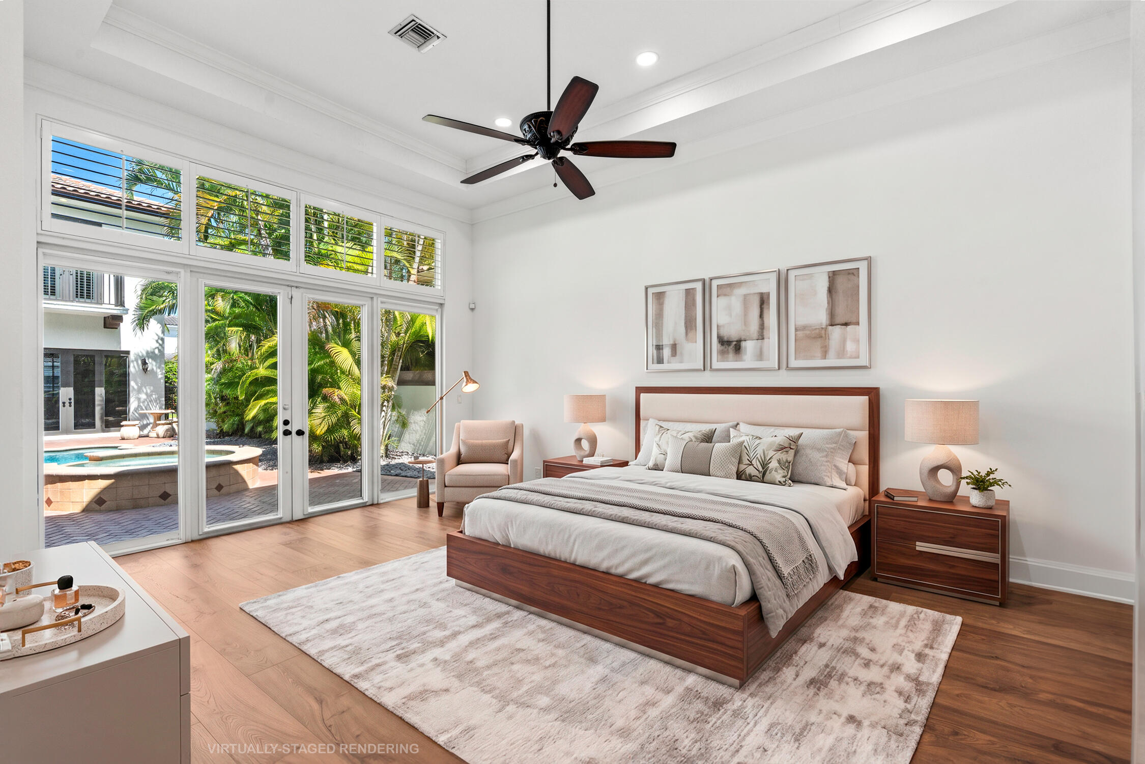 17550 Circle Pond Court Boca Raton, FL 33496 - Photo 36 of 73 Primary Bedroom - Virtually Staged