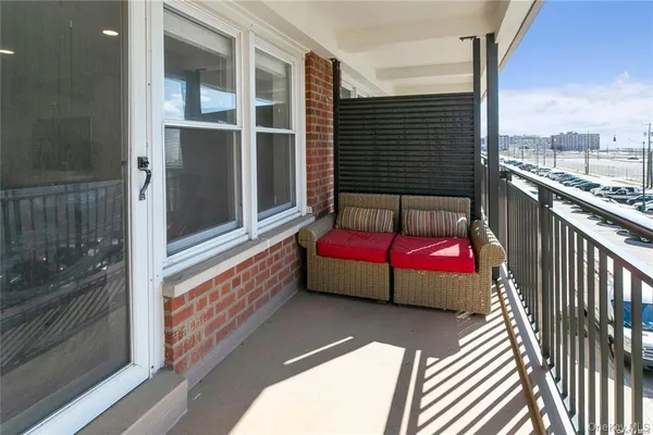 a building outdoor space with balcony