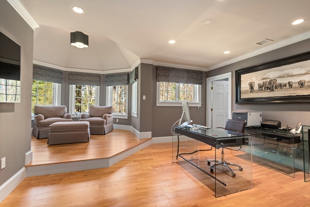 49 Possum Road Weston, MA 02493 - Photo 23 of 33 a living room with furniture a rug and a large window