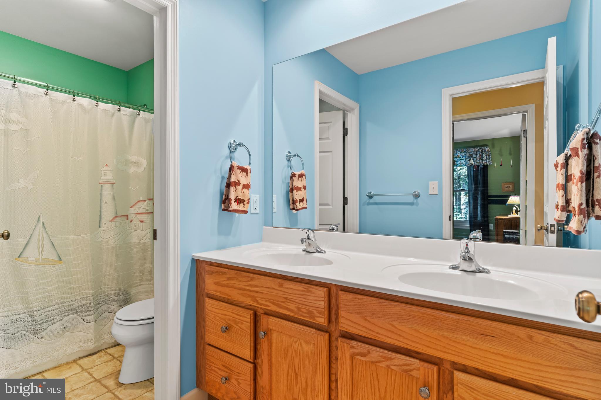 565 Nauvoo Road Lewisberry, PA 17339 - Photo 34 of 40 2nd bathroom dual sinks and separate shower area