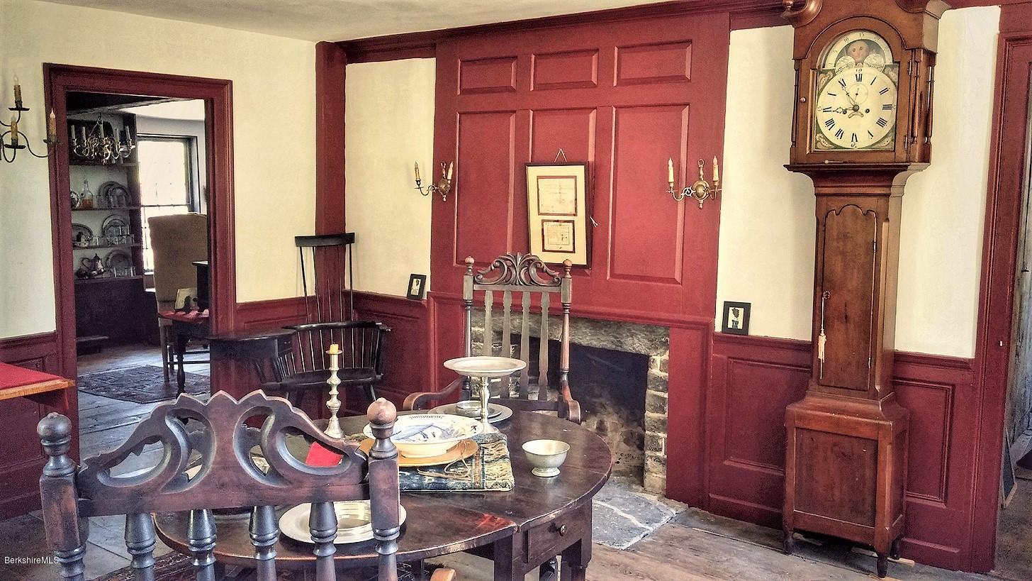1600 Russell Road Montgomery, MA 01085 - Photo 25 of 36 a view of a dining room with furniture and chandelier