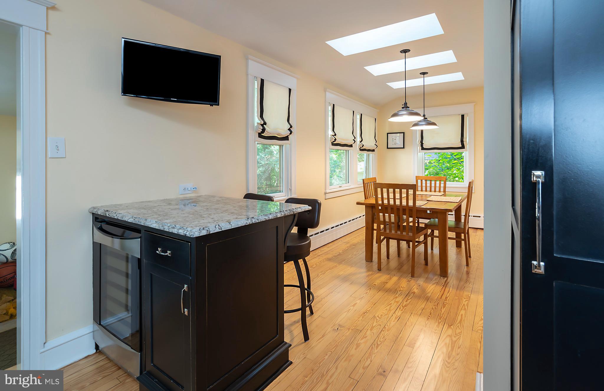 327 Valley Road Merion Station, PA 19066 - Photo 19 of 55 Breakfast area w/ counter seats & beverage fridge
