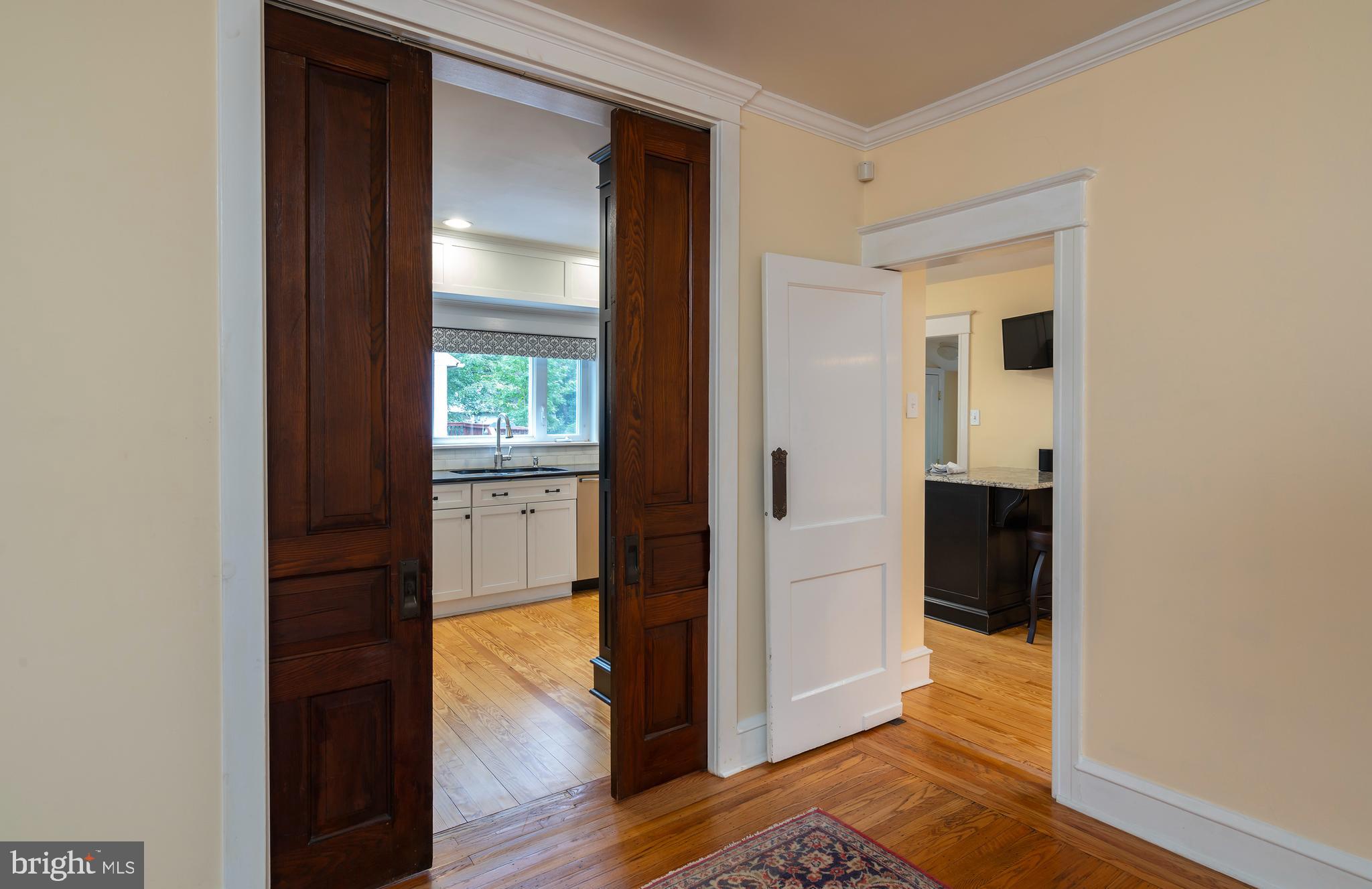 327 Valley Road Merion Station, PA 19066 - Photo 25 of 55 Dining room peeking into kitchen