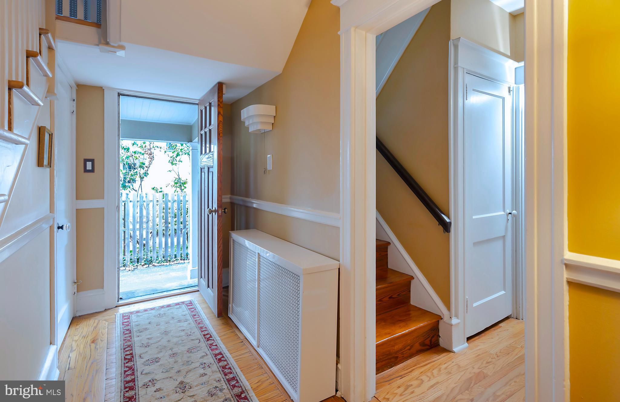 327 Valley Road Merion Station, PA 19066 - Photo 28 of 55 Second staircase and door to driveway